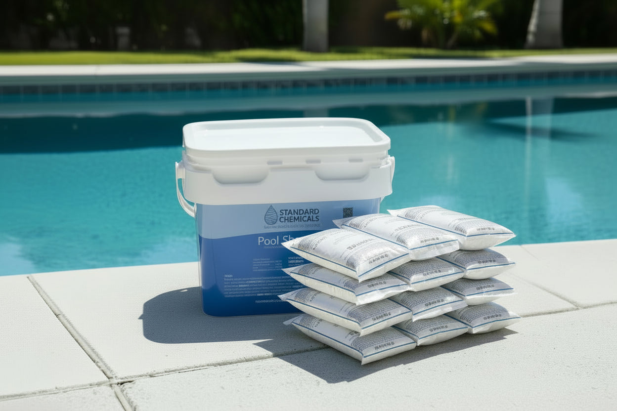24 lb Box of 68% Cal Hypo Pool Shock - 1 lb Bags – Standard Chemicals